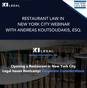 CLE Program on “Restaurant Law in New York City: 2023 Edition.”